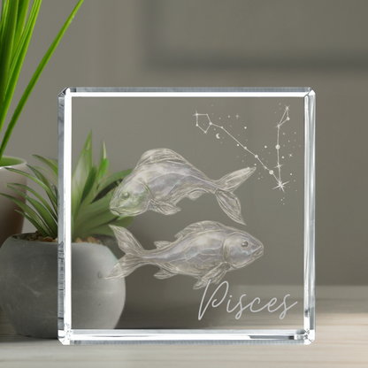 3D Crystal Zodiac Signs