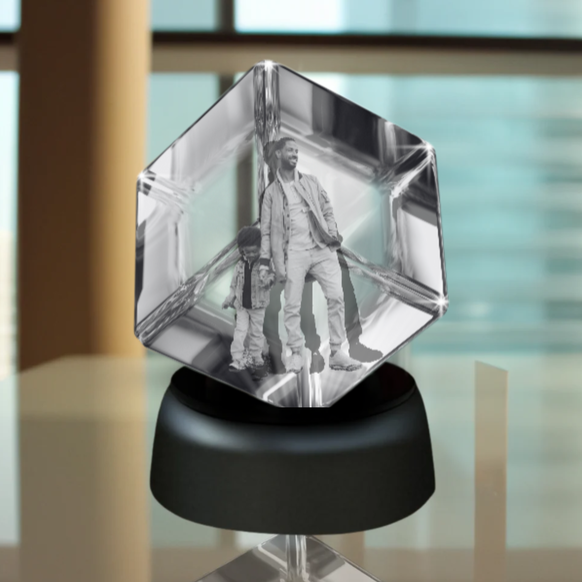 3D Crystal Cube